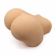 Soft Black and Skin Color Realistic Big Mac Huge Ass 3D Sex Doll Artificial Pussy Vagina Double Channels Sex Real Doll by AUTOMATIC WOMAN